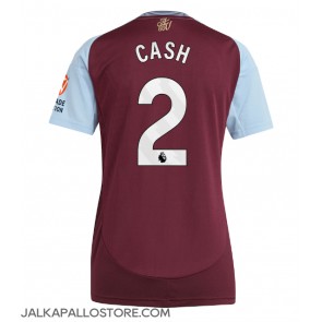 Aston Villa Matty Cash #2 Kotipaita Naisten 2024-25 Lyhythihainen